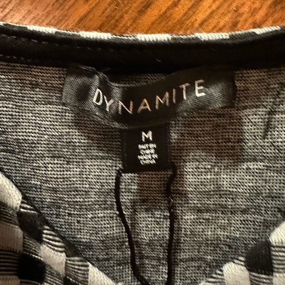 Black and white checkered bodysuit from Dynamite - Picture 2 of 3